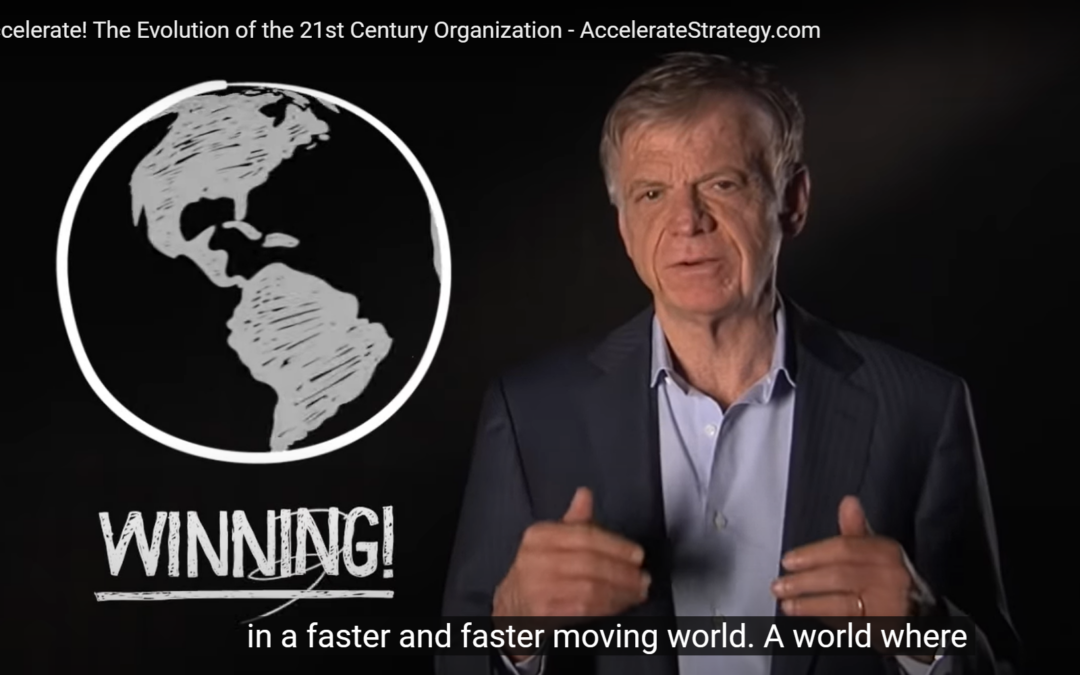 Act Now: Kotter’s vision for agile and efficient organizations in a fast-paced world