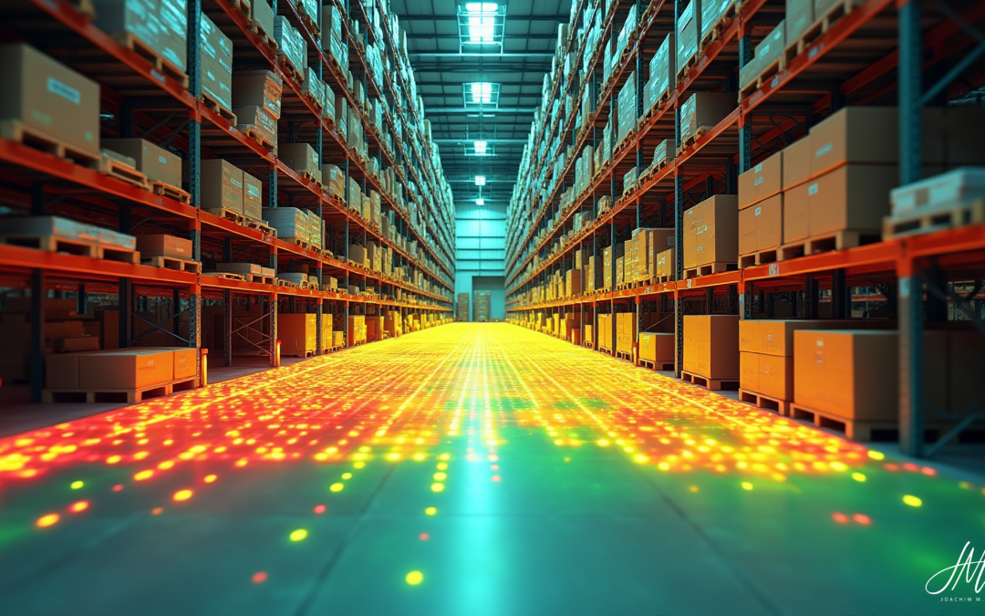 AI-supported Warehouse and Route Optimization with Clustering and Value Stream Analysis